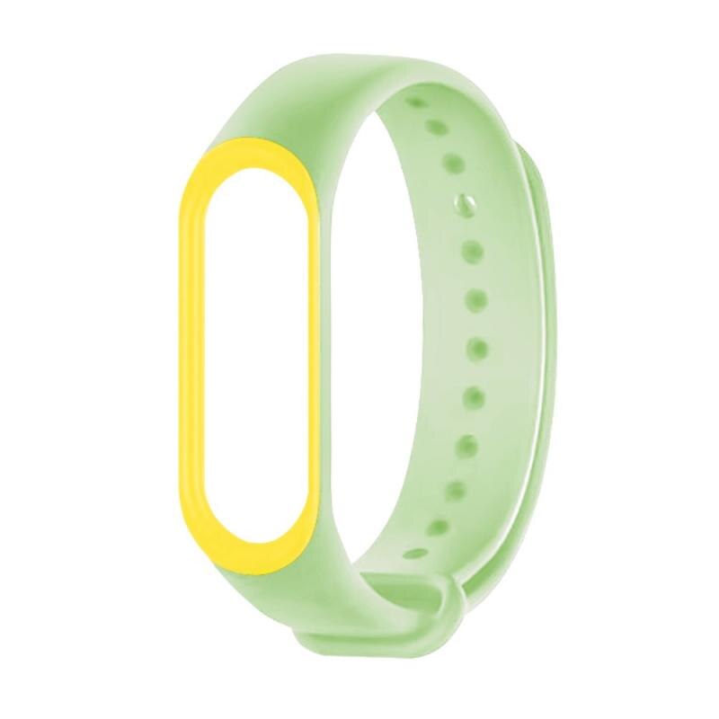 Lichtgevende Siliconen Zachte Polsband Vervanging Band Voor Xiaomi Mi Band 5 Smart Band Accessoires Voor Xiaomi Mi Band 5: Default Title