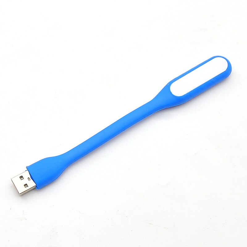 Mini Tragbare USB LED lava Lampe 5V 1,2 W Super Helle Buch nachtlicht Lesen Lampe Für Power Bank PC Laptop Notebook luminaria: blue