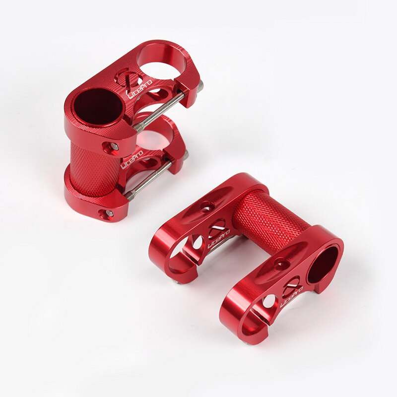 Litepro  s95 sammenleggbar sykkel dobbel styrestamme lett 90g for 25.4mm sykkelstyre justerbar  sp8 modifisert stamme