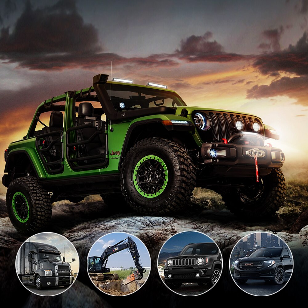 Aeobey LED 24 inch LED Light Bar Offroad Driving For SUV ATV Boat Car Truck Tractor 528 Watt Strip Lights