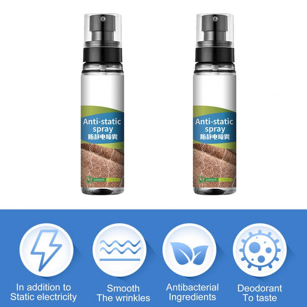 Liquid Great Clothes Static Remove Spray Odor Eliminator Compact Static Remove Spray User-friendly for Home