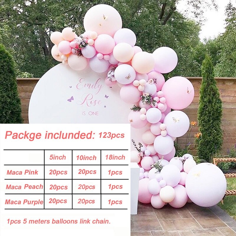 Ohoho Wit Grijs Macaron Ballonnen Guirlande Boog Set Doop & Doop Bruiloft Decoratie Achtergrond Muur Balon Feestartikelen: balloon arch 3
