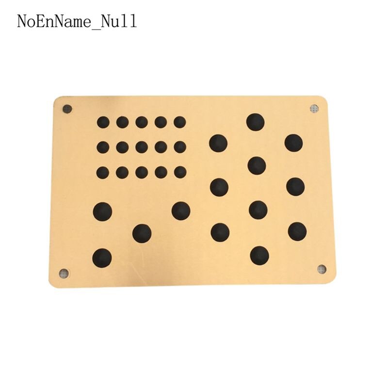 1pc Universal Aluminum Car Floor Mat Patch Non-slip Heel Plate Footrest Carpet Pedal Pad Car Mat Anti-skid: E