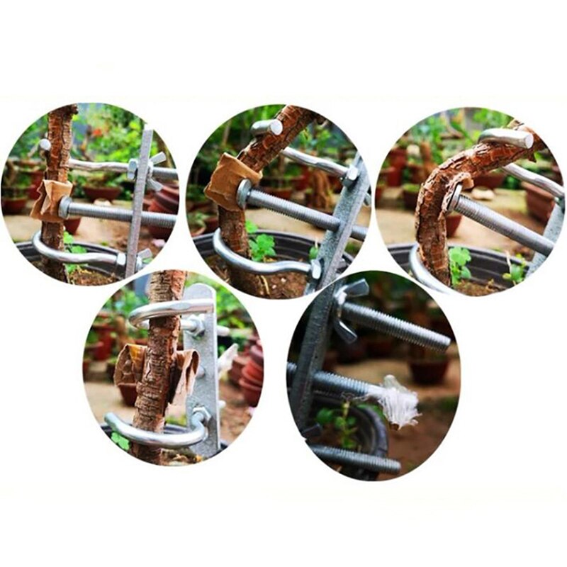 Trees Branch Modulator Trunk Bending Tool Gardening Tree Adjuster Carbon Steel DIY Modeling Tool TH