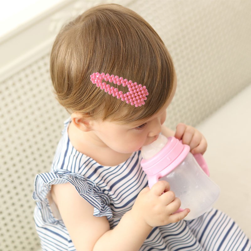 Baby Cadeau Meisje Kraal Haarspelden Meisjes Haar Clips Met Kraal Haar Pin Kinderen Haarspeld Prinses Haaraccessoires