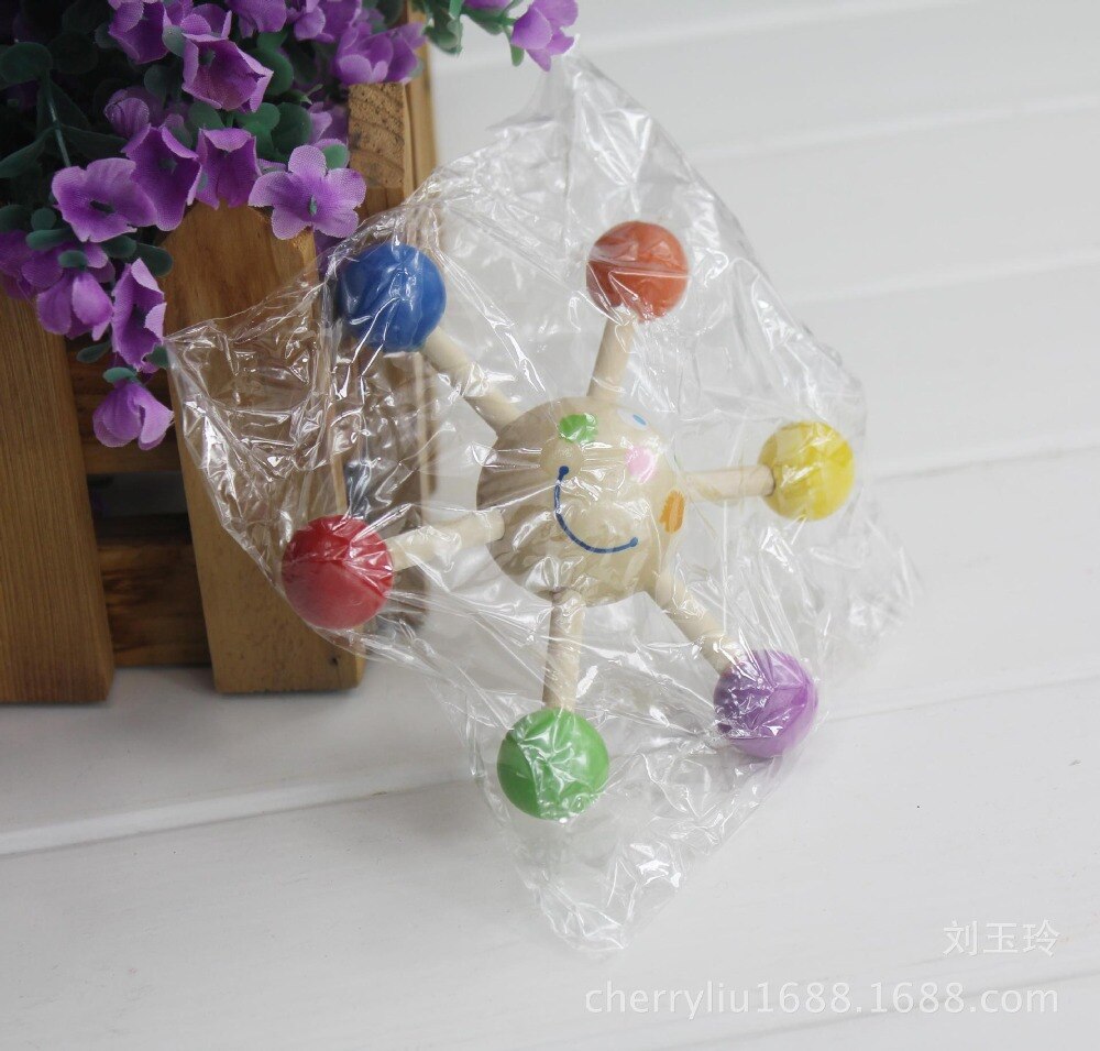 1pcs Wooden Sun Rotary Puzzle Classic Toys Birthday Christmas