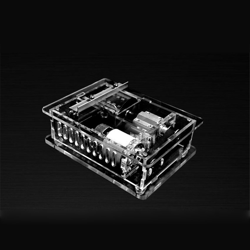 Transparent Acrylic Miniature Table Saw Cutting Wood Cutting Machine Board DIY Mini Table saw, Woodworking Table Saws 12V - 24v