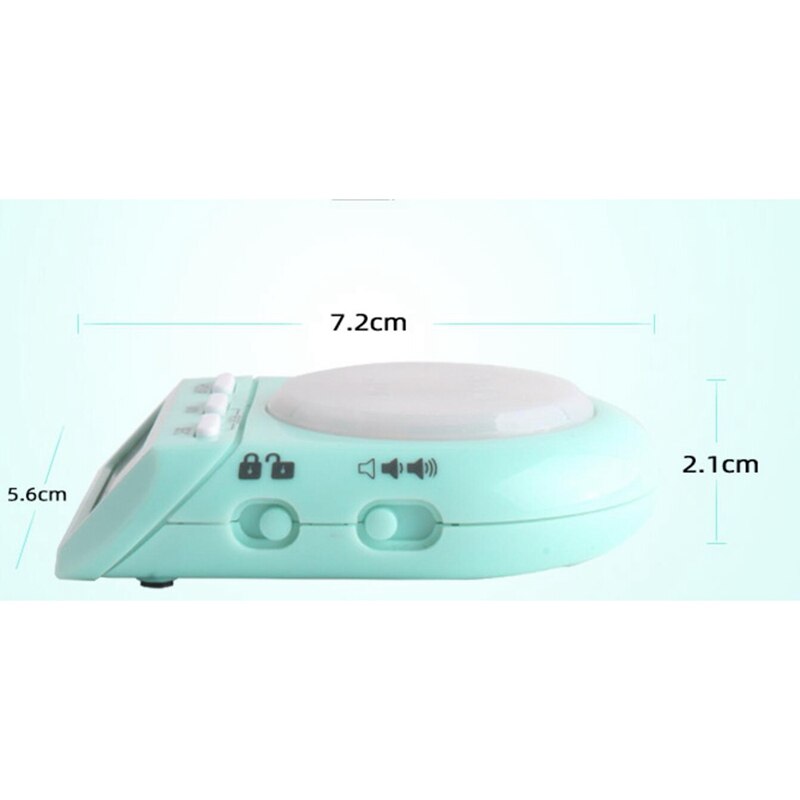 Digital Kitchen Timer with 100 Hour Clock Count Down for Kid Teacher Cook,45° Display LCD&amp;Security Lock,Time Management