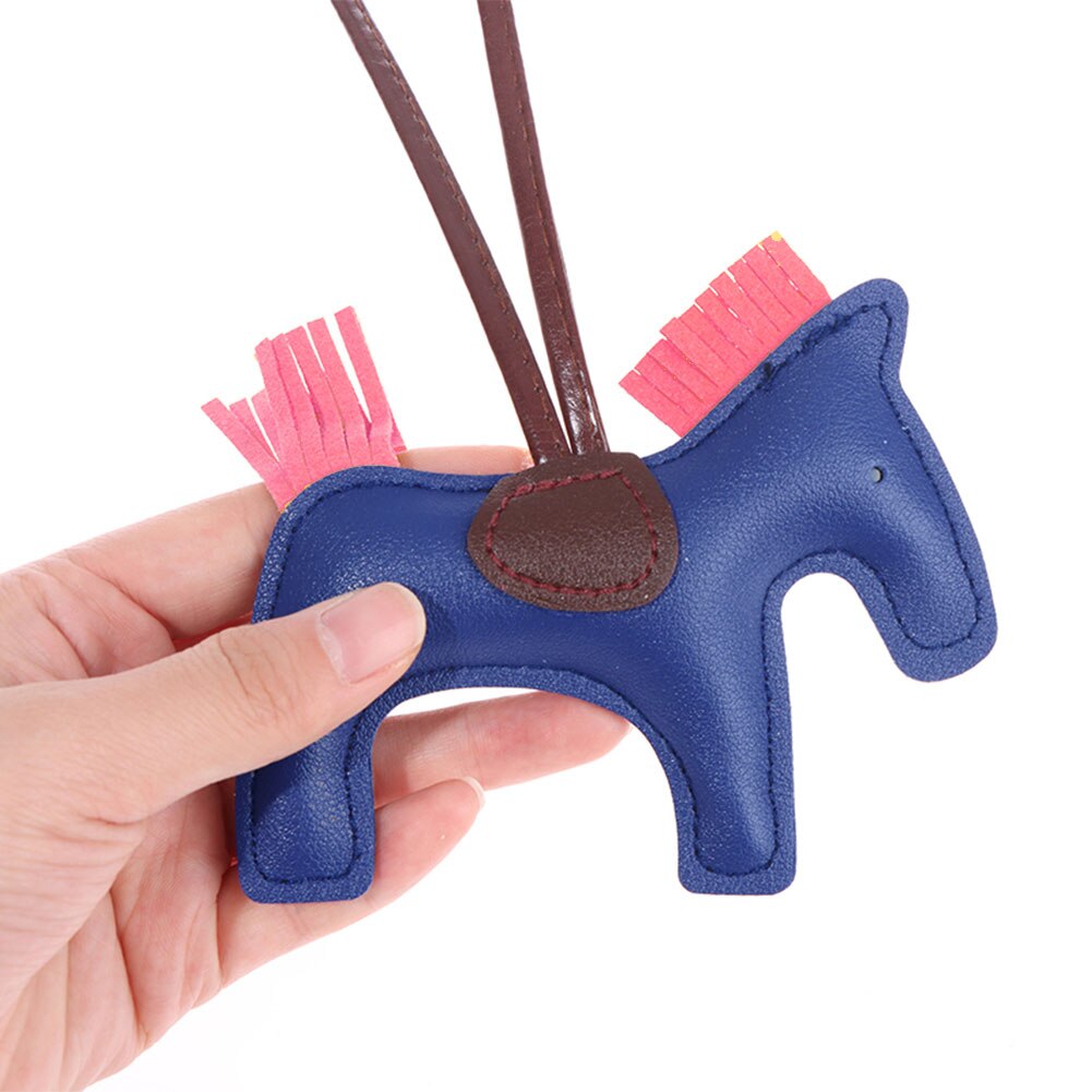 Stereo Cute Balloon Horse Keychain Key ring Cartoon Mobile Phone Bag Car Pendant Fun Keychain