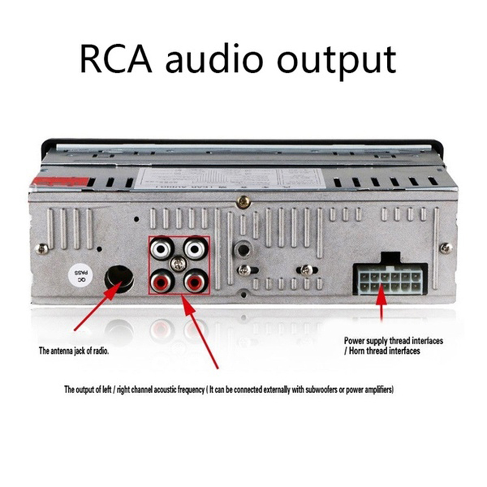 12V Bluetooth Car Radio Stereo Audio Music MP3 Player Transmitter Hand-free Call