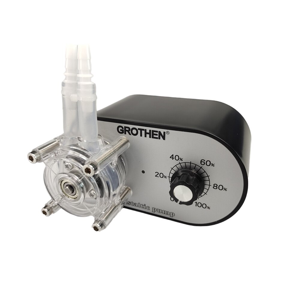 peristaltic pump dosing pump adjustable flow rate 114-500ml/min with adaptor