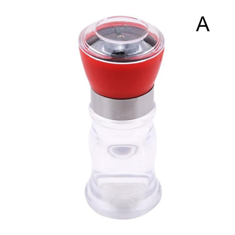 Molinillo Manual de sal y pimienta, botella de condimentos, contenedores de molienda de especias, agitadores de molino ajustables, utensilios de cocina de: Red