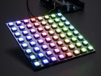 1pcs WS2812 LED 5050 RGB 8x8 64 LED Matrix