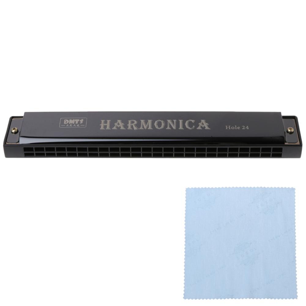 Professionele 24 Hole Harmonica Sleutel van C Mond Metalen Orgel voor Beginners