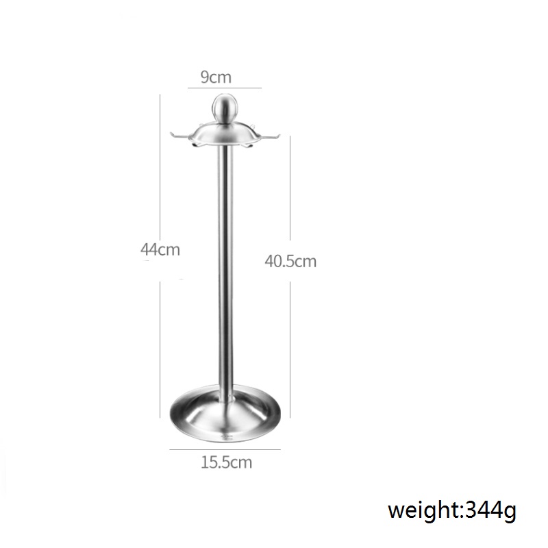 Stainless Steel Cookware Set Cooking Tools Kitchen Utensils Kitchenware Shovel Turner Rice Soup Spoon Pasta Server Strainer: 1pcs Rack