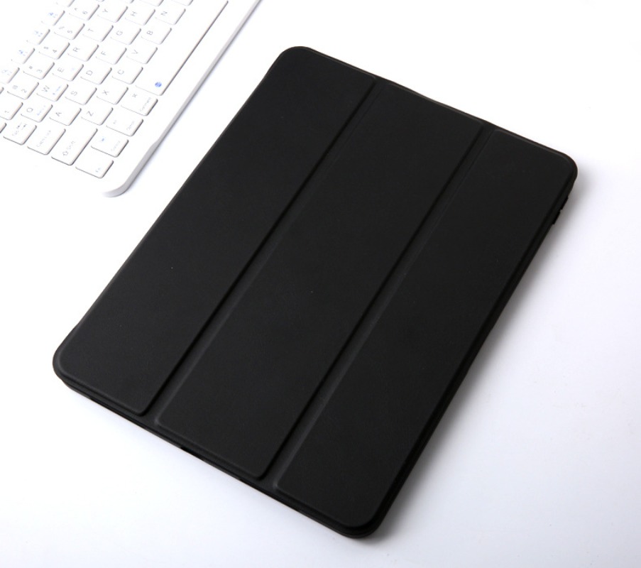 With Pencil Holder Case For iPad Pro 12.9 1st/2nd Generation Model A1584/A1652/A1670/A1671/A1821 Cover Slim Stand Capa: iPad Pro12.9 / Black