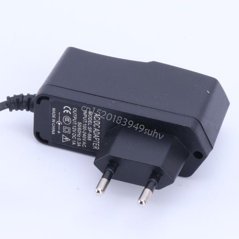 EU Plug 1000mA 12V 1A AC for DC Plugtop Power Adapter Supply Q81E