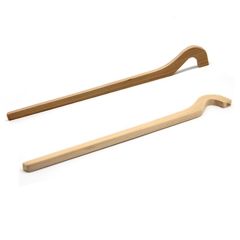 Pottery Tools Wooden Long Handle Blank Elongation Aids Ceramic Bottle DIY Manual Elongation Trimming Modeling Tool: 2PCS