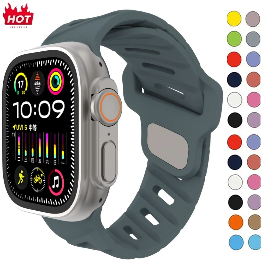 Cinturini in silicone per cinturino Apple Watch – Grandado