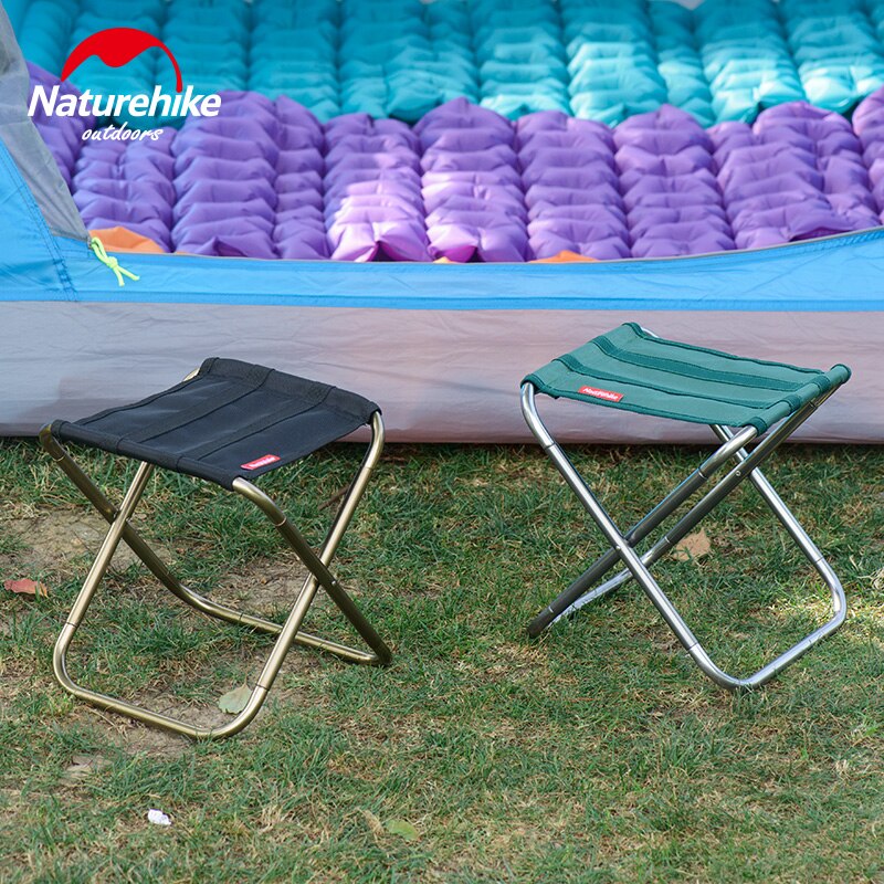Naturvandring robusta hopfällbara campingstolar lätta bärbara strandstolar utomhus picknickstolar fiskestolar i aluminium
