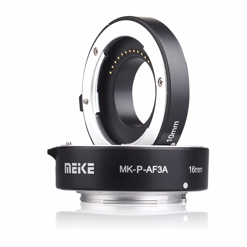 Meike – tube d&#39;extension Macro autofocus MK-P-AF-3A, anneau AF pour Micro quatre trois systèmes Panasonic Olympus micro caméras sans miroir