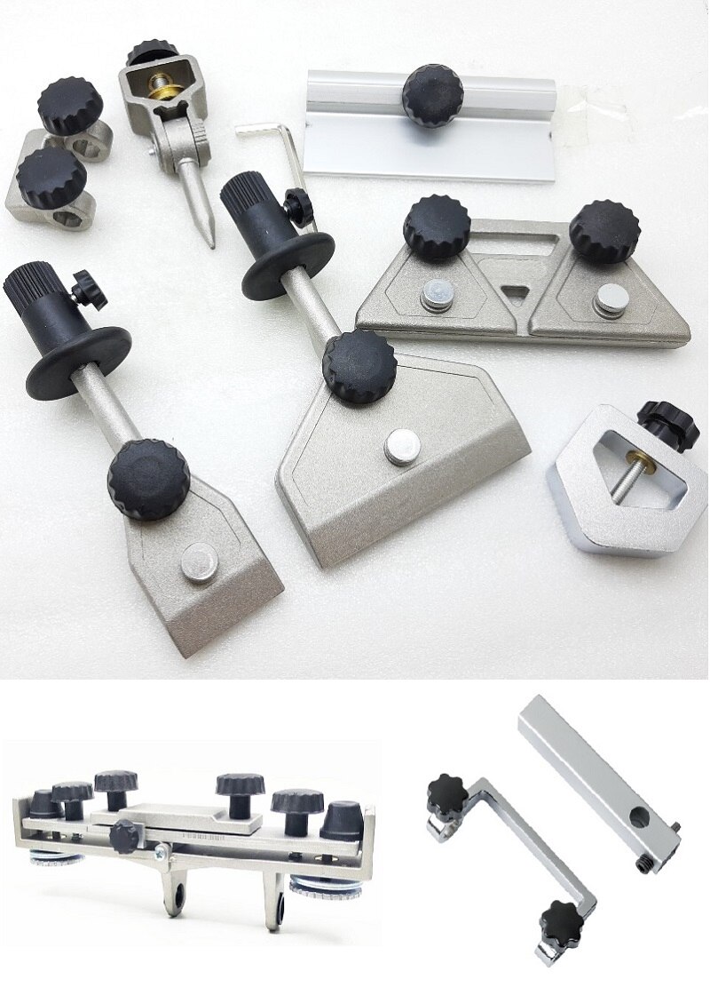 8 kind Sharpening Jig For Water-cooled Grinder Woodworking Turning tool Sharpening Clips Scissor Planer Knife Jig