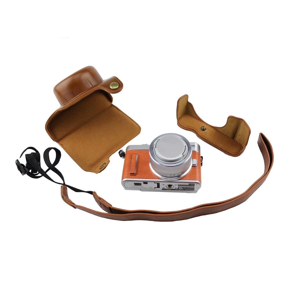 Étui pour appareil photo numérique Panasonic Lumix DC-GF10, housse complète en cuir PU à ajustement précis, pour GF9 GF8 GF7 GX900 GX950 GX850 GX800
