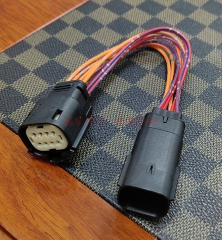 for Ford Focus Kuga Blind Spot Module Harness Male Female Plug Connector Terminal 2X4 8PIN cable housing module connector: female male cable