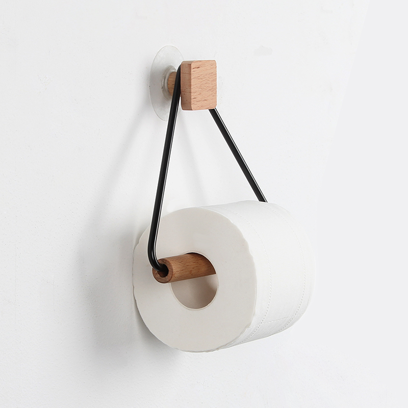 Wc-paperiteline kylpyhuoneen puinen rullateline kontaktipaperiteline kotitalouksien säilytysteline wc-tarvikkeet