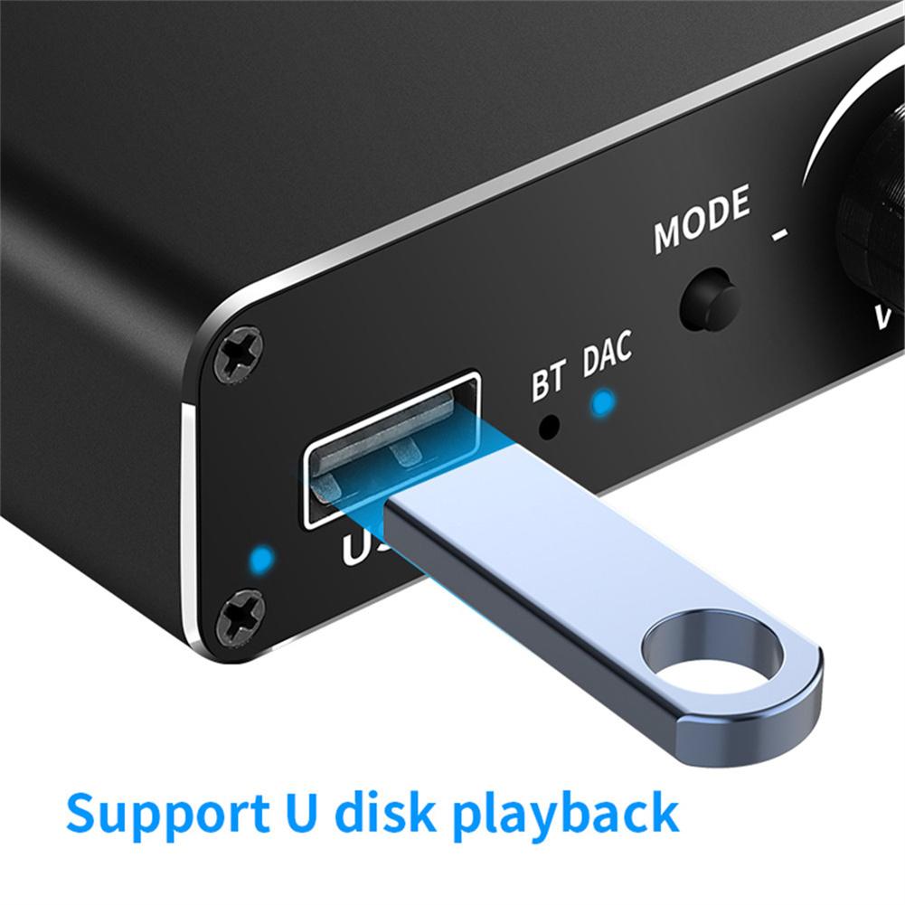 192KHz Digital to Analog Bluetooth Audio Converter USB 3.5 Jack RCA DAC Spdif Amplifier Decoder Optical Coaxial For Headphone