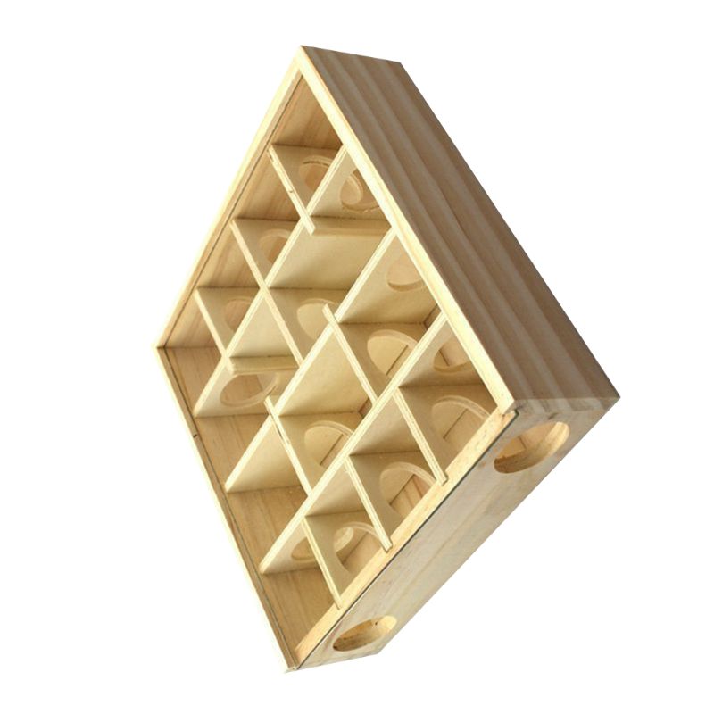Jouets de jeu pour petits animaux | Labyrinthe de Hamster, jouets en bois, Tube Cage à bascule, maison pour Rat souris souris Hamsters