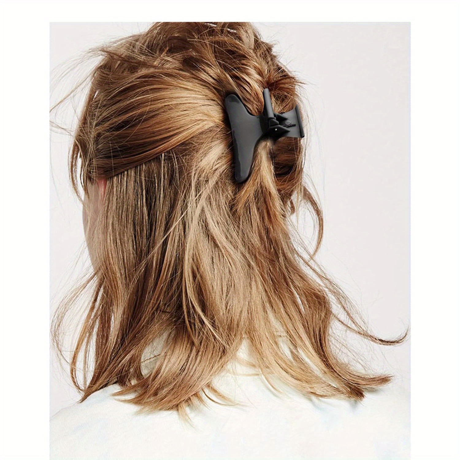 12 Stuks Vlinder Holding Haar Clip Haar Sectie Klauw Klemmen Kappers Tool Voor Snijden Kappers Vlinder Clip Grab Salon