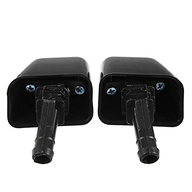 2Pcs Wiper Front Headlight Washer Jet Nozzle for Nissan X-Trail T31 2007 28641-1DA0A 28642-1DA0A