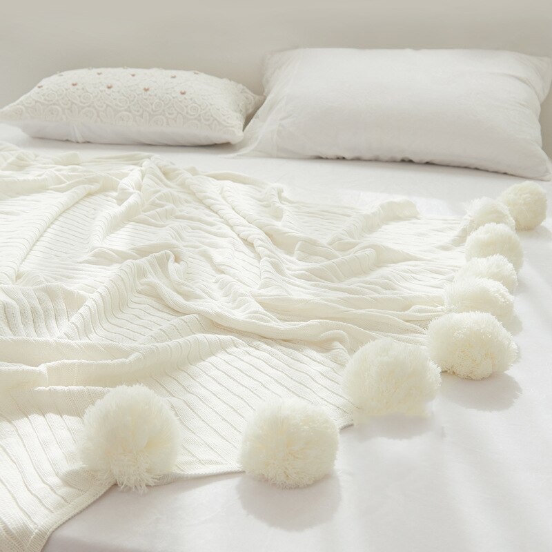 Hairball Katoen Breien Deken Dutje Airconditioning Novelty Deken Volwassen/Kinderen Bed Deken voor Alle Seizoen Bed, stoel, Bank