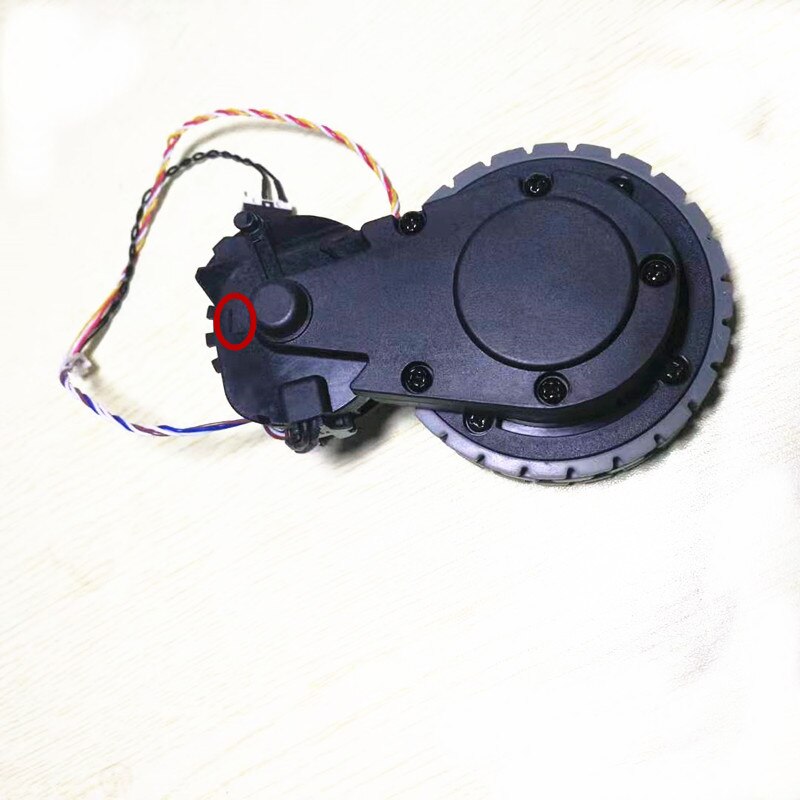 Rueda Robot izquierda derecha con Motor para Ecovacs Deebot Ozmo 930, piezas de Robot aspirador, repuesto de Motor de ensamblaje de rueda: L wheel