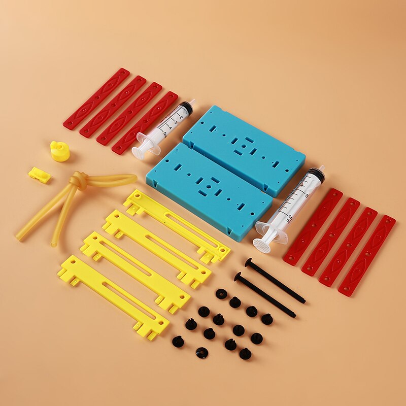 Educatief speelgoed laboratorium krik hefplatform standaard schaarrek hefgereedschap kinderen kleuterschool lesmateriaal: Default Title
