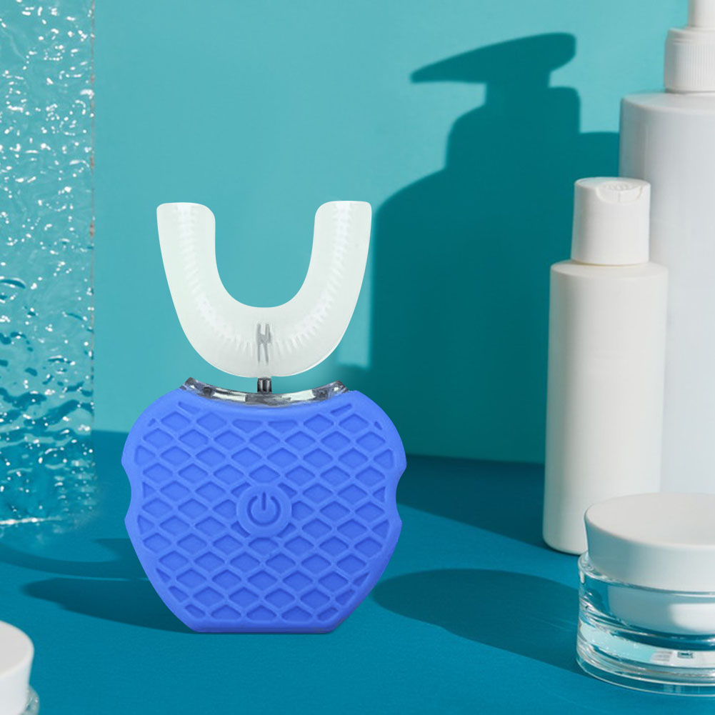 Ultrasonic U-Shape 360° Electric Toothbrush Practical Sturdy Electric Toothbrush For Travel