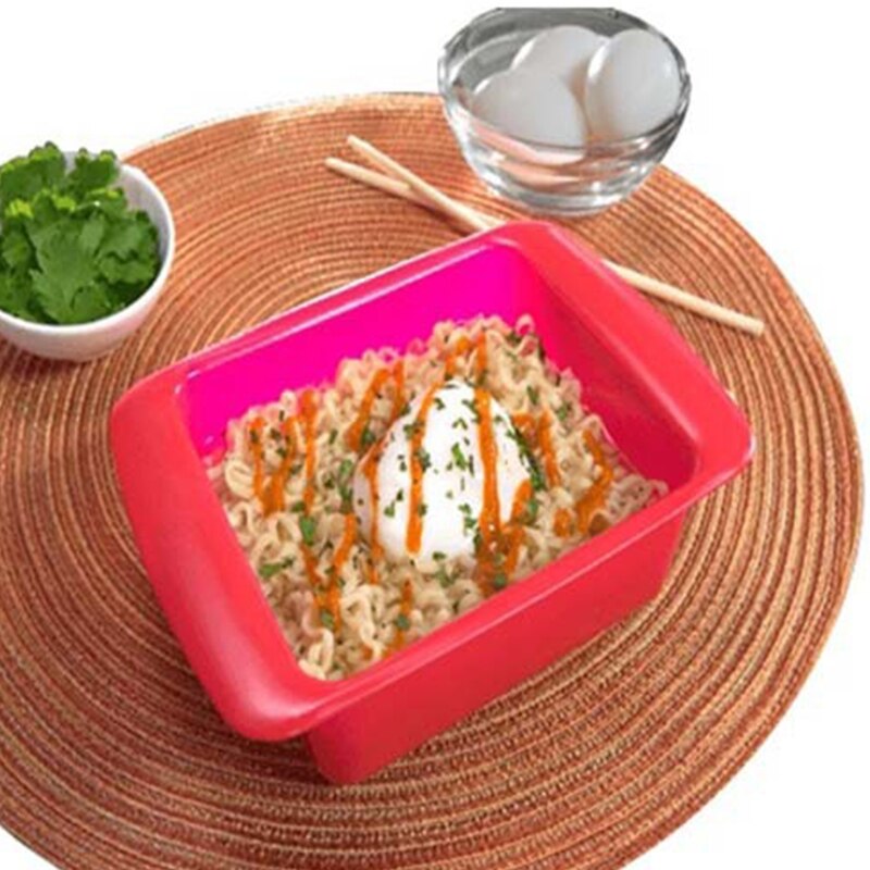 Rápido ramen fogão 3 minutos rápido tigela de macarrão microondas aquecimento tigela macarrão instantâneo tigela para escritório &amp; cozinha uso