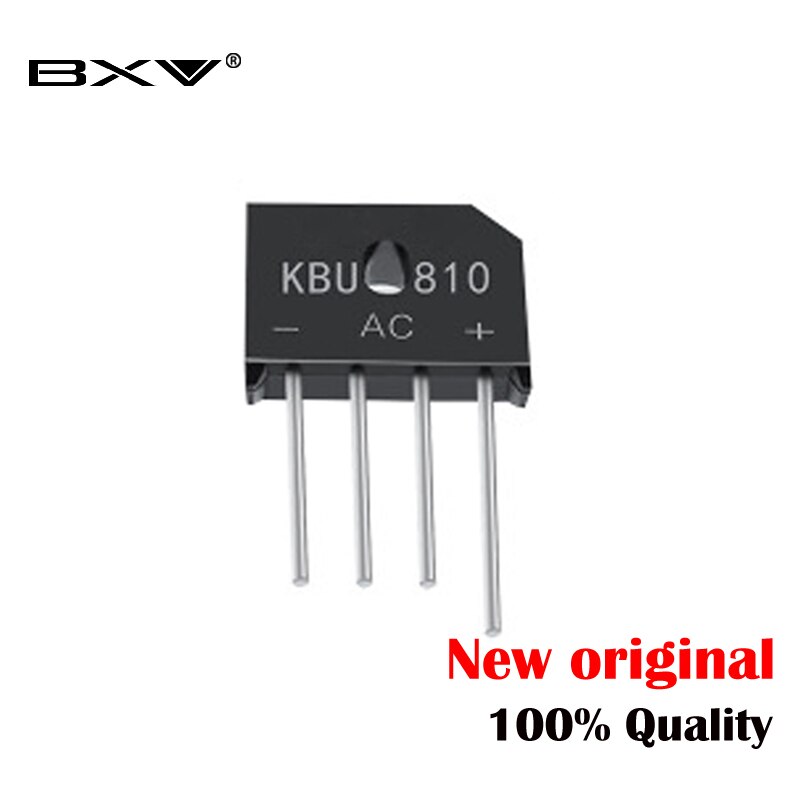 5Stck 2A 3A 4A 6A 8A 10A 15A 600V 800V 1000V Diode Brücke Gleichrichter KBP206 210 310 KBL406 410 608 610 KBU810 1010 1510 neue