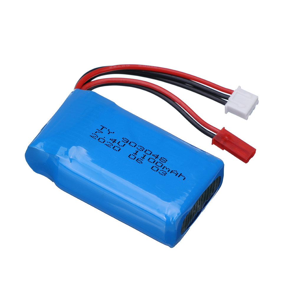 7,4 V 1100 mAh Li-Po Batterie für WLtoys A949 A959 A969 A979 V912 V913 V353 k929 V262 L959 T23 T55 F45 2S 7,4 V Auto Batterie teile