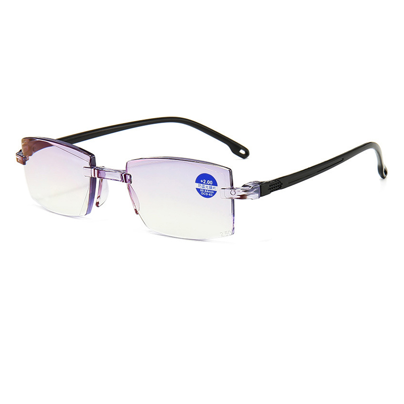 Anti Blauw Licht Leesbril Mannen Vergroting Eyewear Presbyope Bril Dioptrie Dimond Snijden + 1.0 ~ + 4.0 Heren Bril