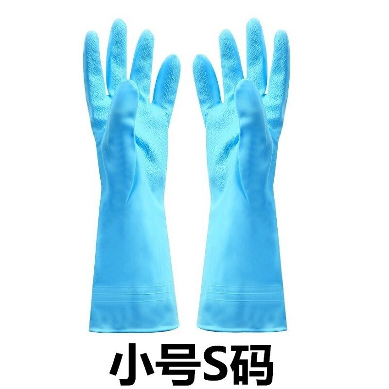 Afwassen Handschoenen Vingertoppen Schoon Waterdichte Wasserij Kleren Huishouden Pvc Plastic Latex Handschoenen Wit Verblinden Vingers: violet