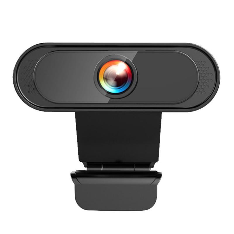 Webcam Full Hd 1080P Met Microfoon Mini Instelbare Focus Video Record Webcamera Met Stand Voor Pc Laptop Windows