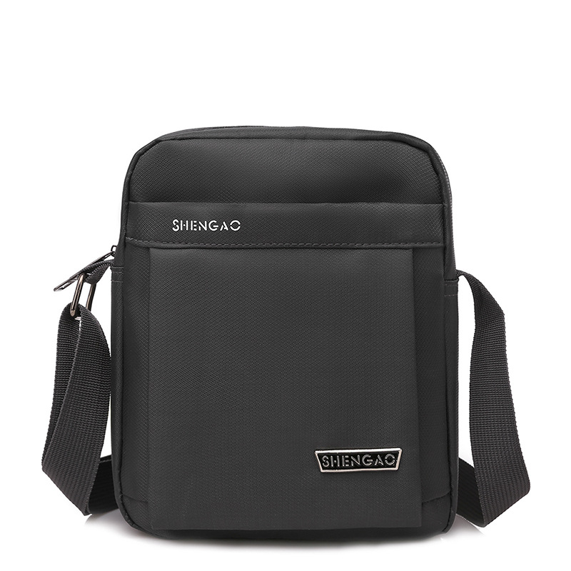 IVOTKOVA hommes sac de messager étanche hommes sac à bandoulière petit Nylon fermeture éclair sac bandoulière pour hommes sacs à main directe: gray