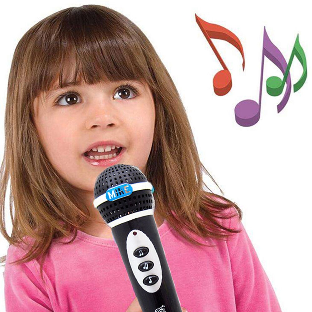 Micrófono inalámbrico para niños, micrófono, Karaoke, canto, música, juguete educativo,