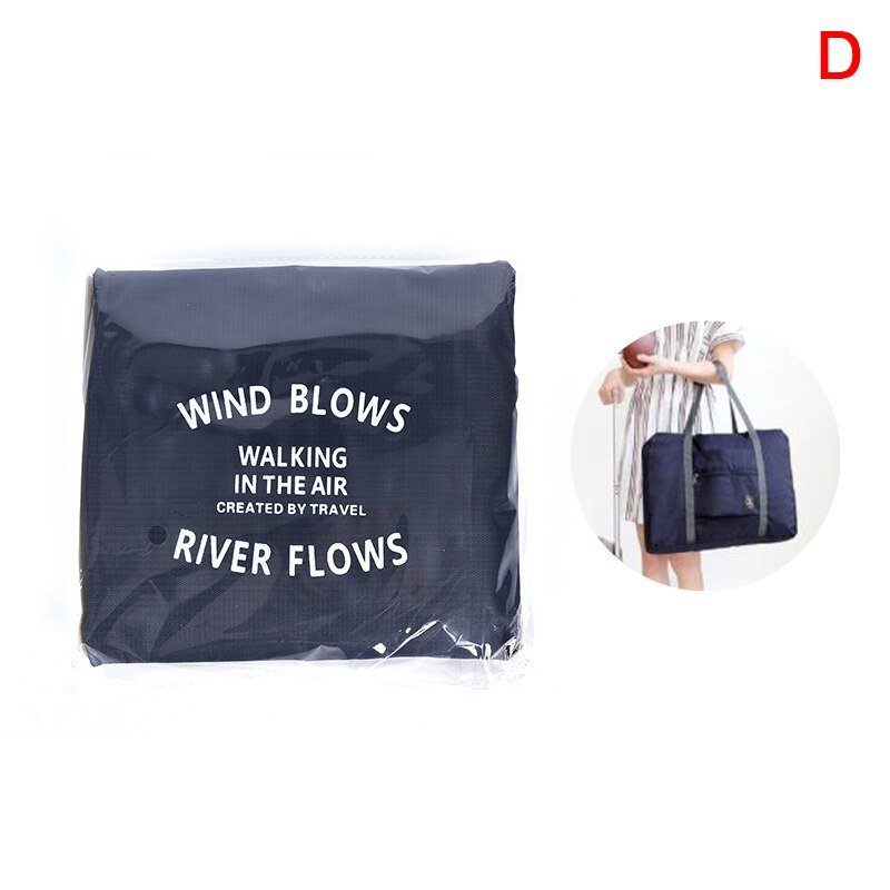 Folding Travel Bag Large Capacity Waterproof Bags Tote Large Handbags Travel Bag: D