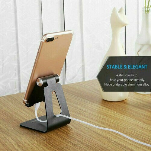 Mobiele Telefoon Tablet Schakelaar Stand Aluminium Bureau Tafel Houder Cradle Dock Enkele Opvouwbare Mobiele Telefoon Platte Beugel