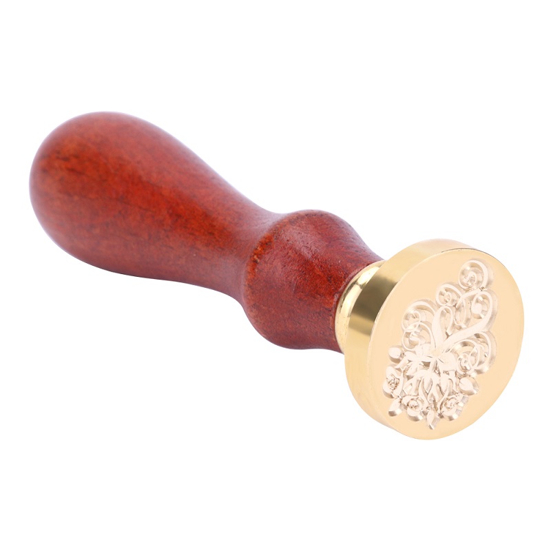 1Pc Antike Metall Siegellack Dichtung Stempel für DIY Hochzeit Einladungen Dekor Alte Wachs Stempel Handwerk: 16