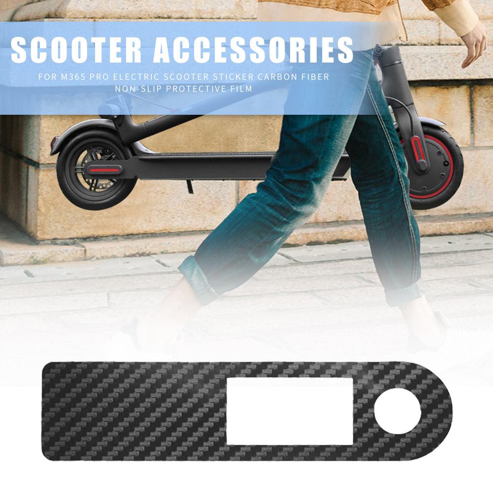 Electric Scooter Sticker Carbon Fiber Waterproof Non-slip Protective Film for Xiaomi Mijia M365 Pro Scooter Accessories