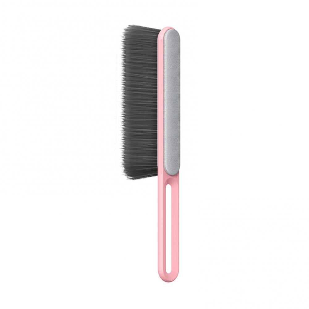 Brosse de nettoyage antistatique pour textiles et vêtements, pour retirer la poussière, les peluches, les cheveux et les poils d'animaux: Rose
